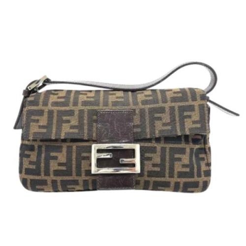 Pre-owned Canvas fendi-tasker