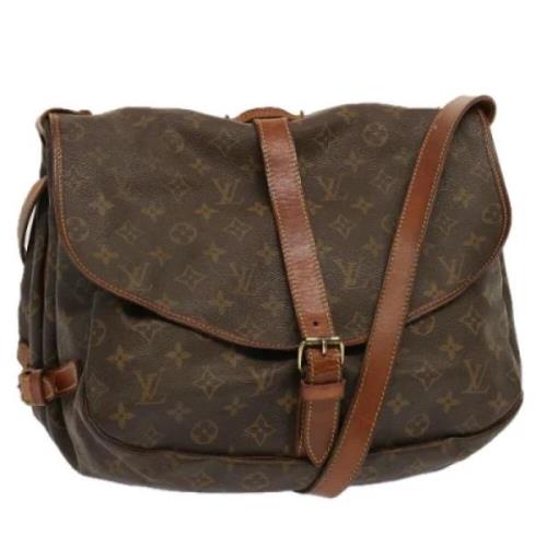 Pre-owned Canvas louis-vuitton-tasker