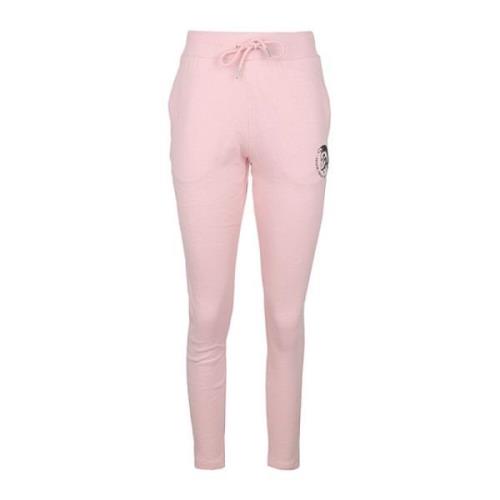 Dame Sweatpants Pink Bomuld Polyester Blanding