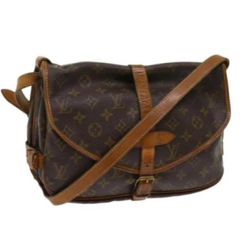 Pre-owned Canvas louis-vuitton-tasker