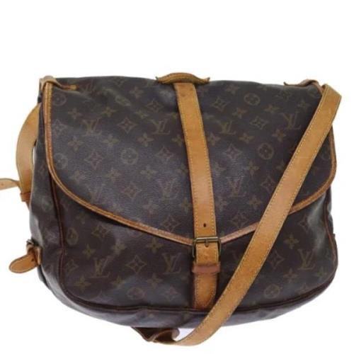 Pre-owned Canvas louis-vuitton-tasker