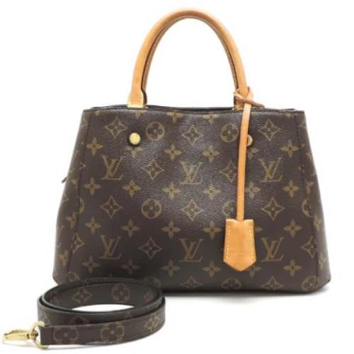 Pre-owned Canvas louis-vuitton-tasker