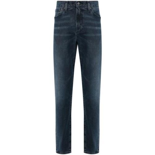 Blå Slim Fit Denim Jeans