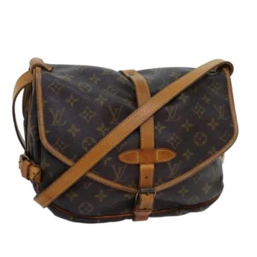 Pre-owned Canvas louis-vuitton-tasker