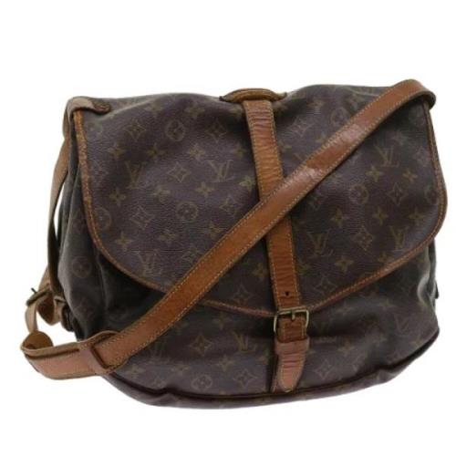 Pre-owned Canvas louis-vuitton-tasker