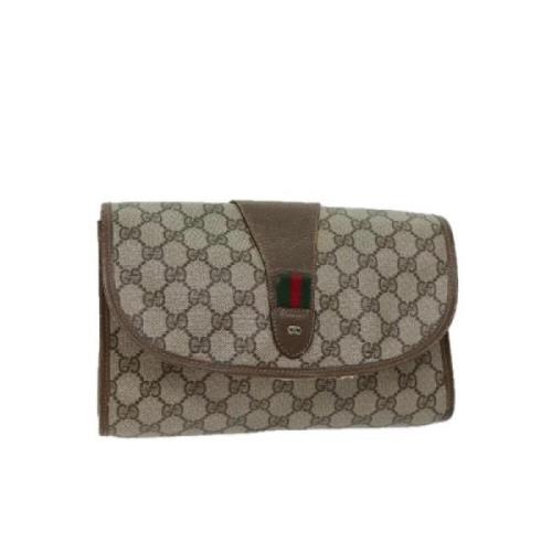 Pre-owned Canvas gucci-tasker