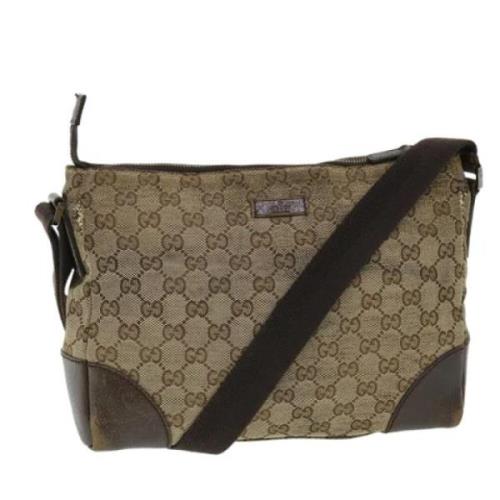 Pre-owned Canvas gucci-tasker