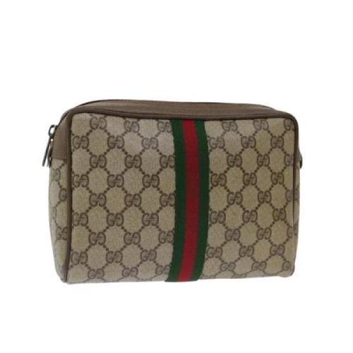 Pre-owned Canvas gucci-tasker