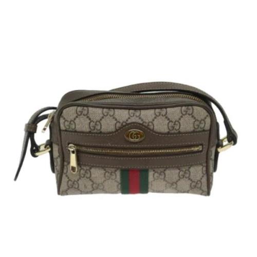 Pre-owned Canvas gucci-tasker