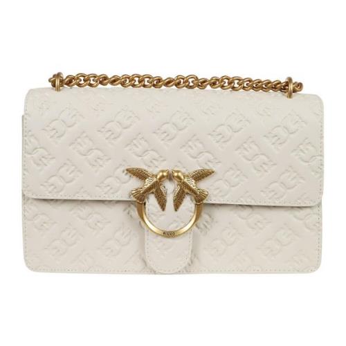 Hvid Crossbody Taske Love Birds