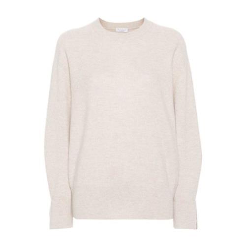 Beige Sweatshirt AW24 Kvinders Mode