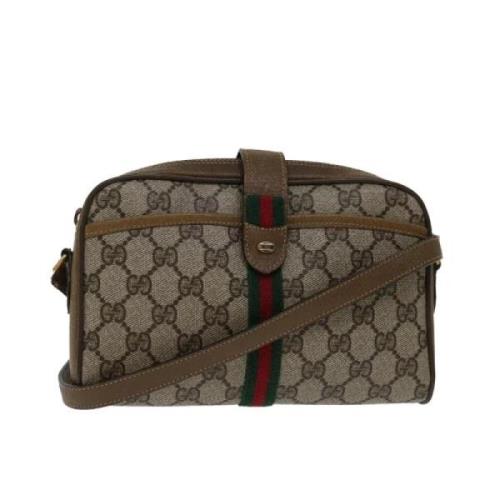 Pre-owned Canvas gucci-tasker