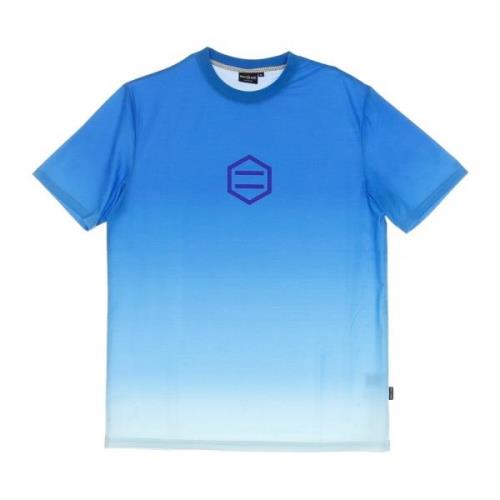 Gradient Logo Blå T-shirt