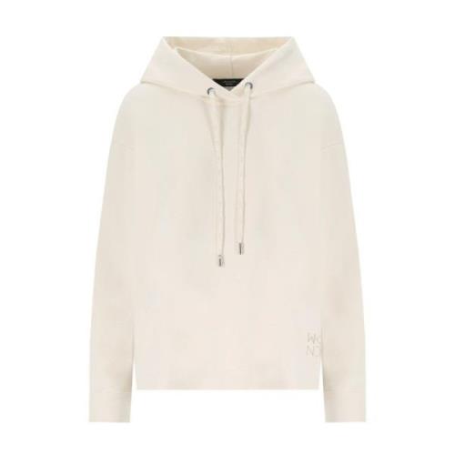 Ivory Mirko Hoodie med Asymmetrisk Skæring