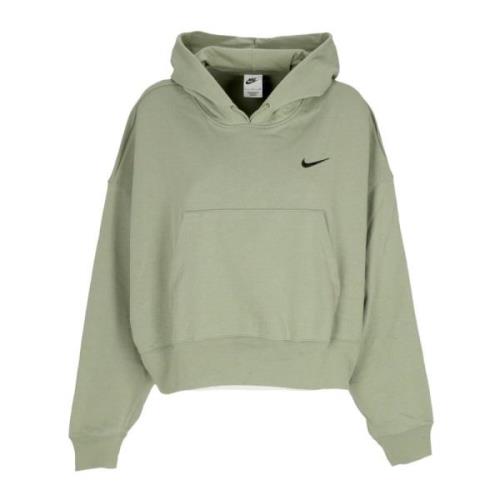 Oversized Hooded Sweatshirt Grøn/Sort