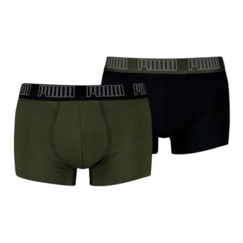 Hverdags Trunk Boxers i Khaki/Sort