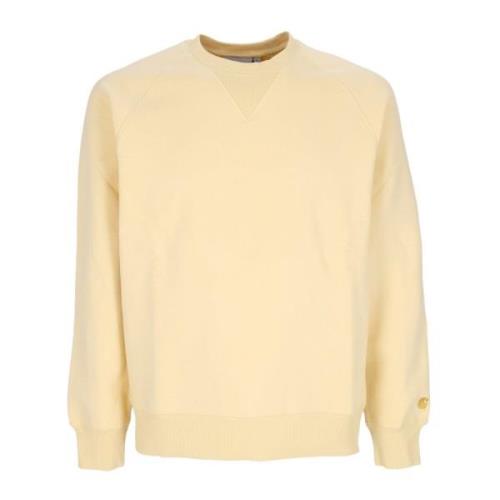 Citron/Guld Crewneck Sweatshirt