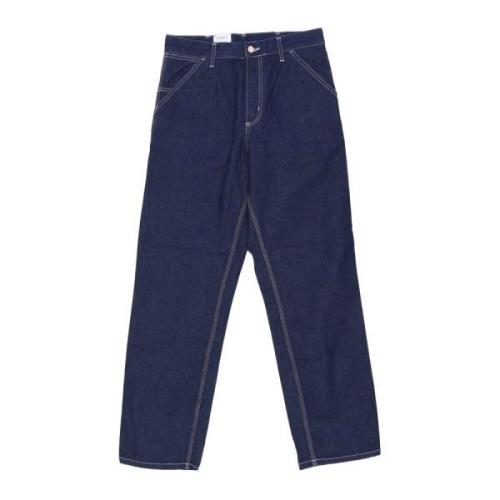 Blå Simple Jeans Bukser