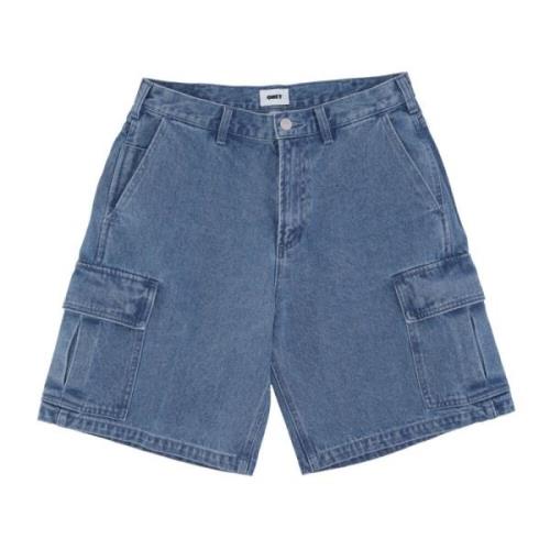 Cargo Denim Shorts Lyse Indigo