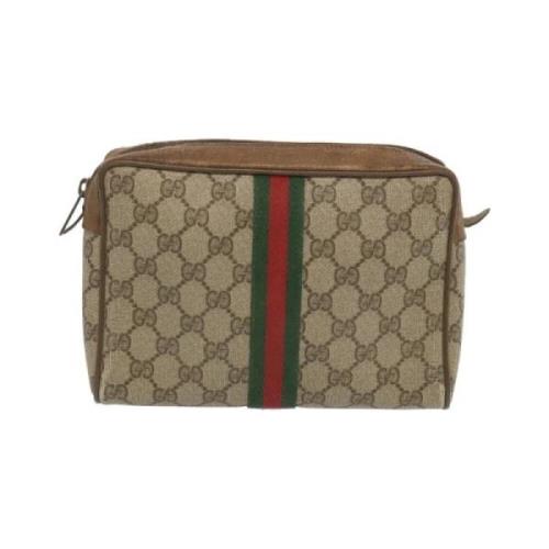 Pre-owned Canvas gucci-tasker