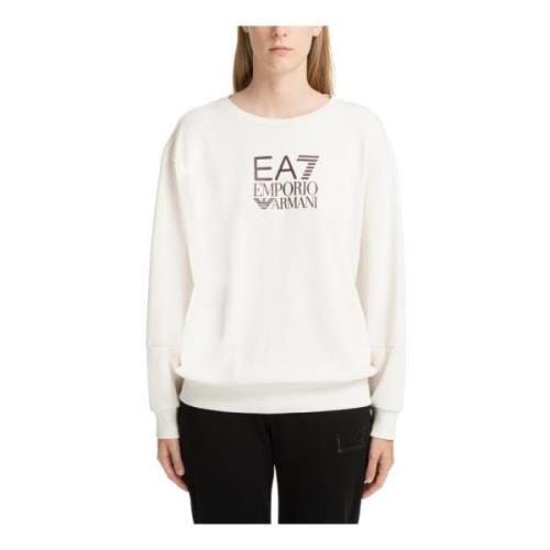 Ensfarvet Logo Sweatshirt