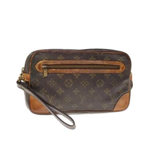 Pre-owned Canvas louis-vuitton-tasker