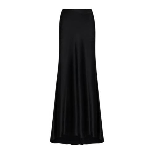 Silkesatin Maxi Nederdel