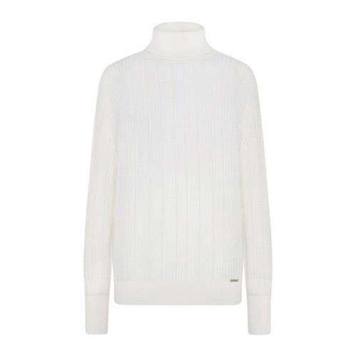 Kashmir Silke Ribstrikket Jumper