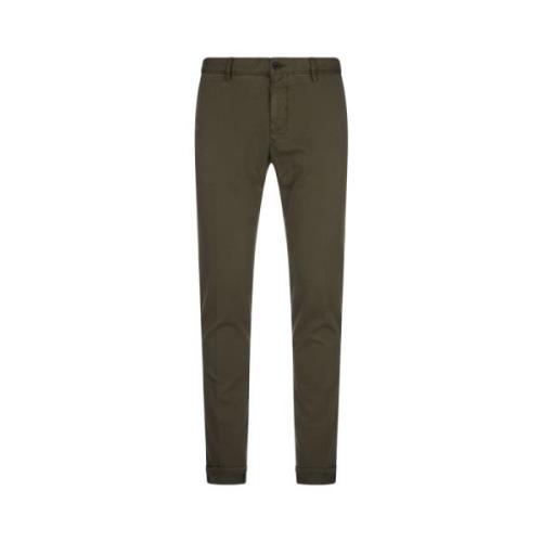 Grøn Slim Fit Chino Bukser