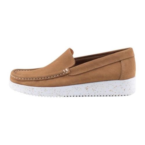 Suede Loafer Toffee 025