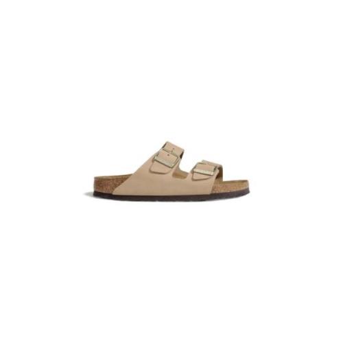 Nubuck Læder Dame Sandaler