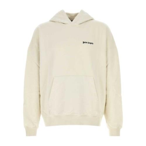 Oversize Ivory Cotton Sweatshirt