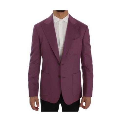 Lilla Cashmere Slim Fit Blazer Jakke