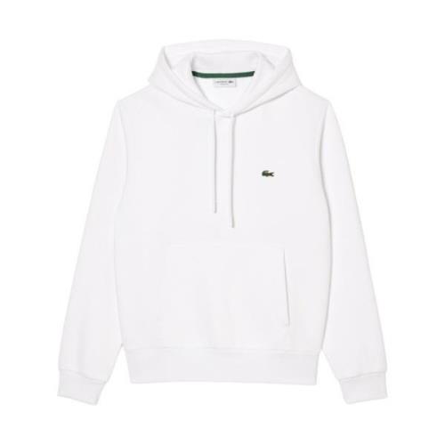 Hvid Krokodille Hoodie Efterår Vinter