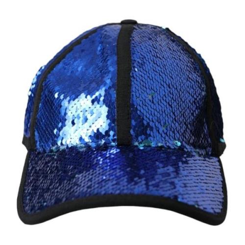 Paillet Baseball Cap Kongeblå