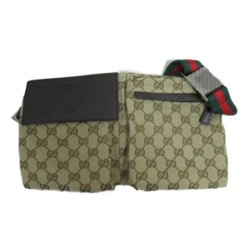 Pre-owned Canvas gucci-tasker