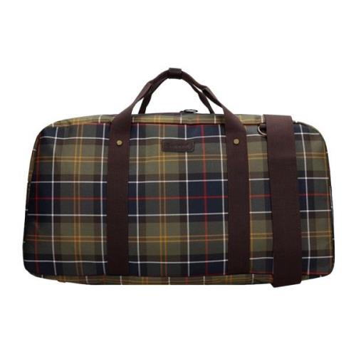 Klassisk Tartan Duffle Taske