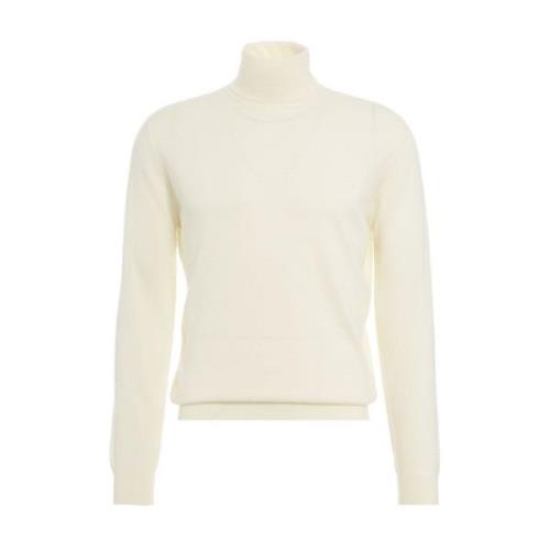 Merino-Cashmere Turtleneck Sweater