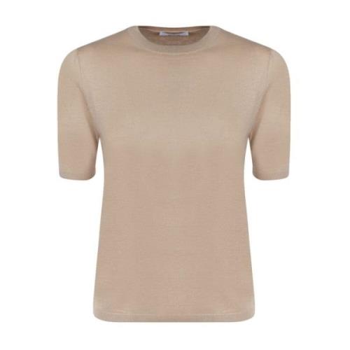 Silk Cashmere Crew-Neck Sweater