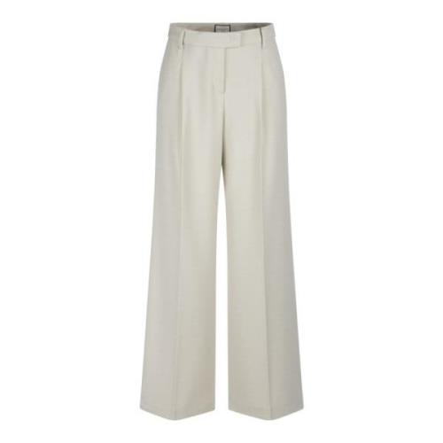 Artistic Wool Blend Wide Leg Pants