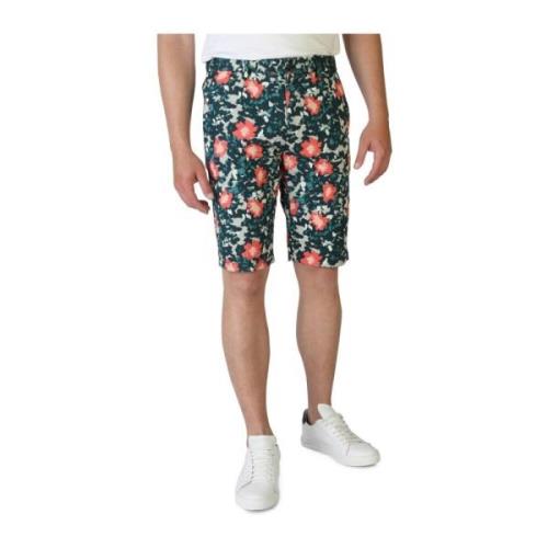 Blomstret Herre Bomuldsshorts