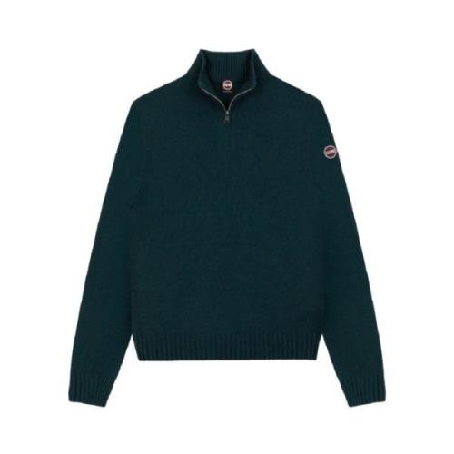 Grøn Cashmere Blandet Turtleneck Sweater