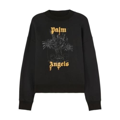 Logo Print Crew Neck Sweater