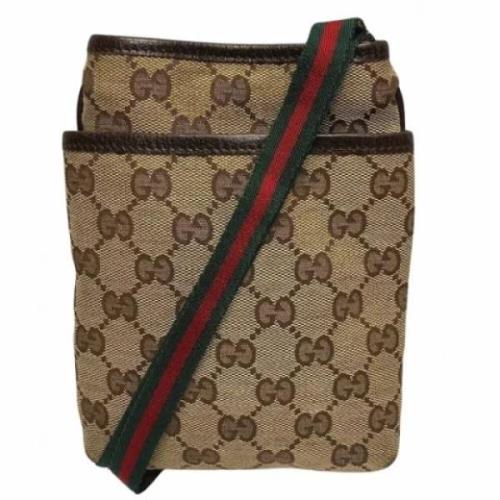 Pre-owned Canvas gucci-tasker