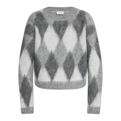 Mønstret sweater