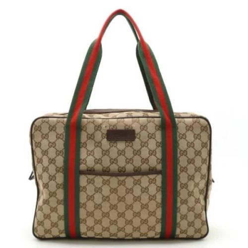 Pre-owned Canvas gucci-tasker