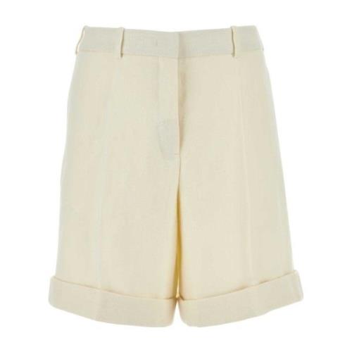 Ivory Hamp Shorts