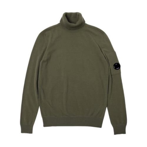 Sten Grå Logo Patch Sweater