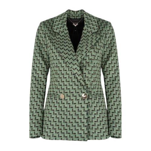 Elegant Dobbelt-Brystet Blazer