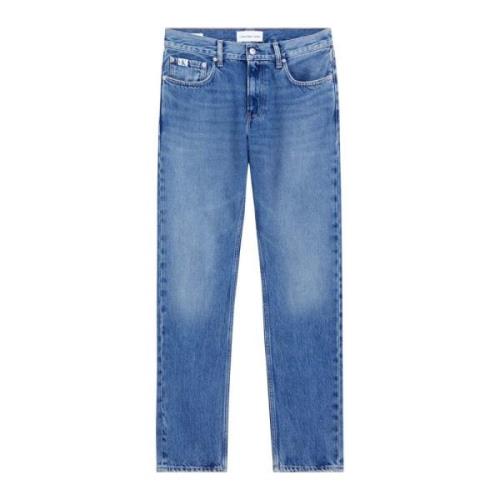 Autentiske Straight Denim Jeans